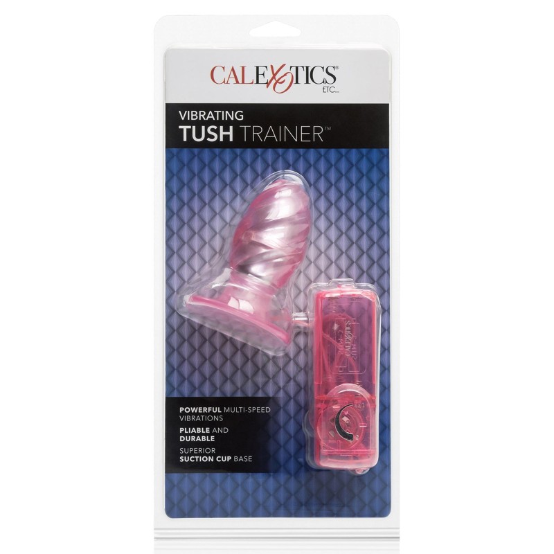 Plug/vibr-TUSH TRAINER VIBRATING PINK